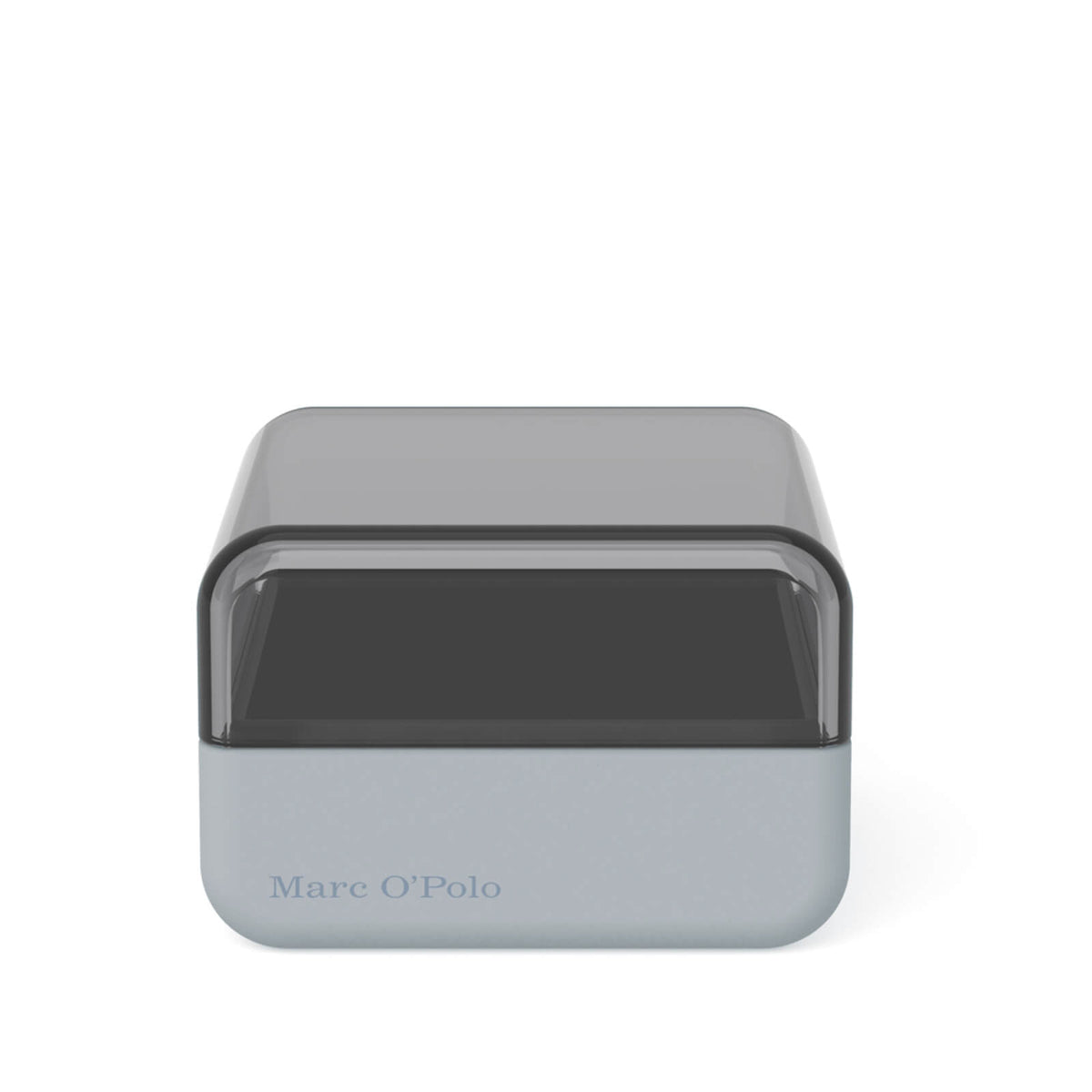 behaeltnis dose box steinware grau grey glasdeckel 
