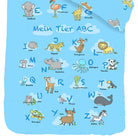bettwaesche tiere blau abc zweiseitig baumwolle renforcé 
