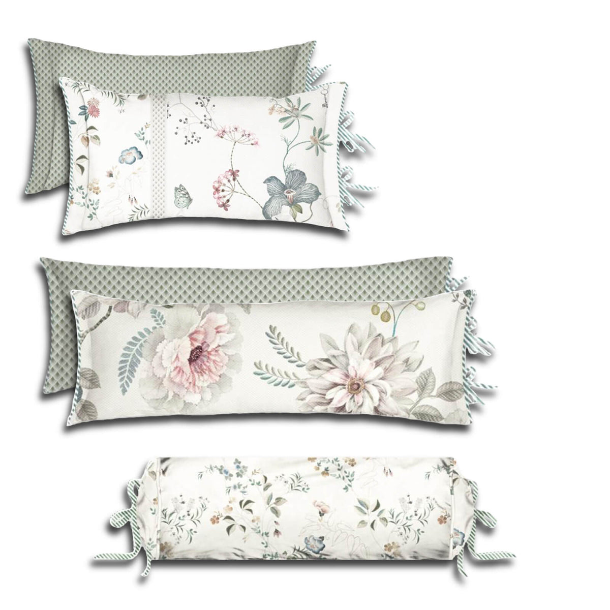zierkissen gebluemt floral wende sammelbild