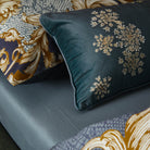 dekokissen zierkissen lauren indigo blue kissen blumen