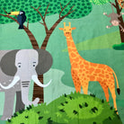 zoo bettwaesche tiergarten giraffe elefant